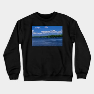 Summer sunny day at the lake Crewneck Sweatshirt